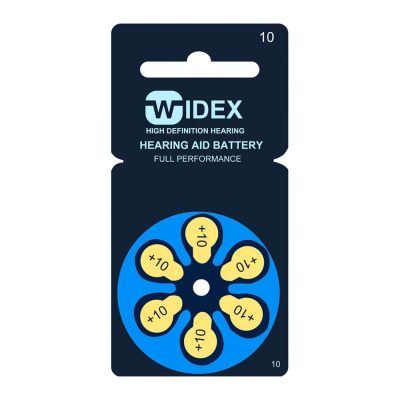 widex 10 batteri