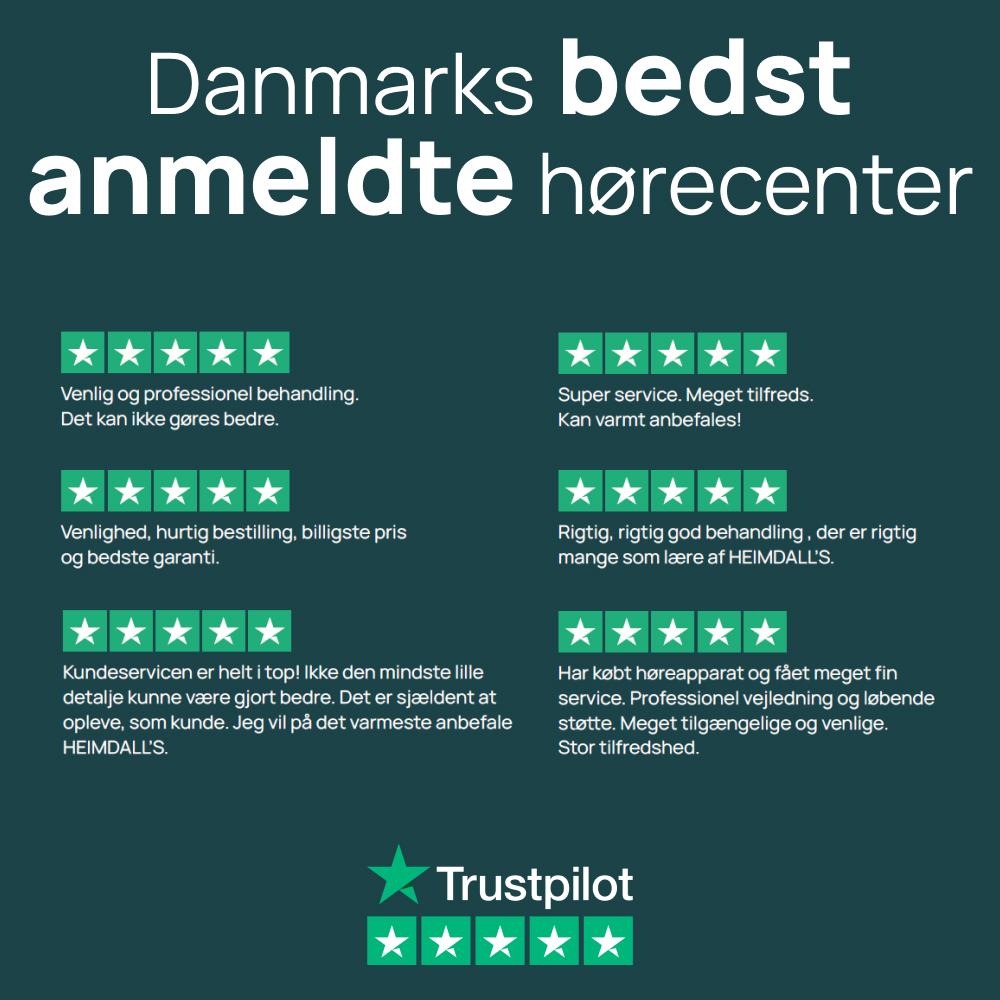 Danmarks bedst anmeldte hørecenter