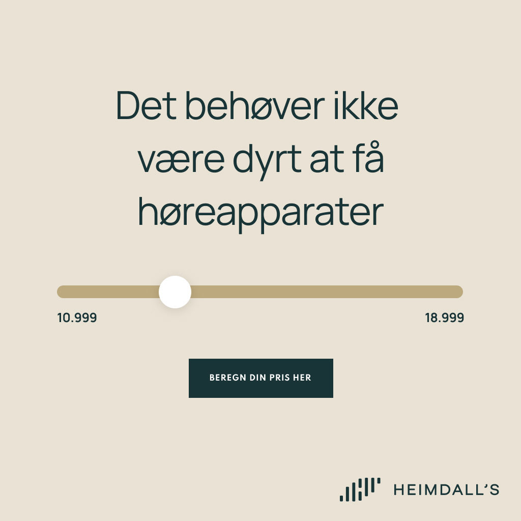 Tilskud til høreapparater pris beregn din pris