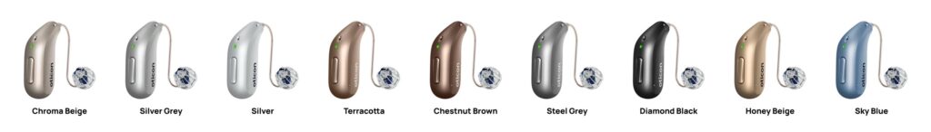 Oticon Intent farver