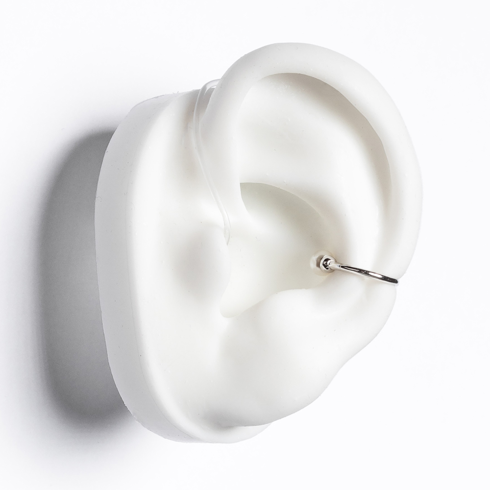 sølvring til høreapparater