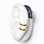 Dobbelt sikkerhedsring i guld