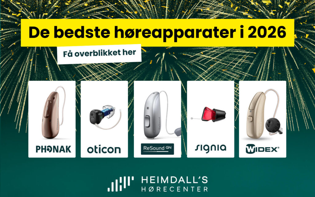 De bedste høreapparater i 2026