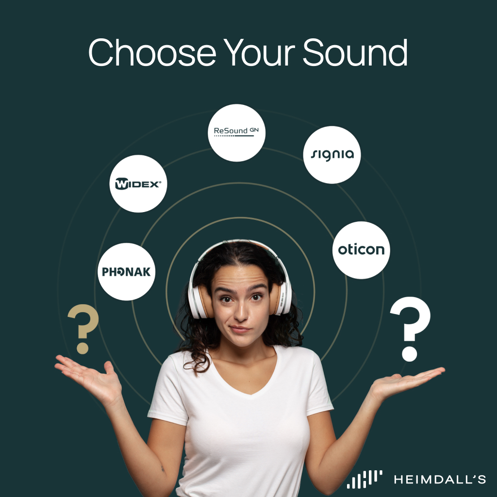 Sammenlign lyden fra forskellige høreapparater med Choose Your Sound