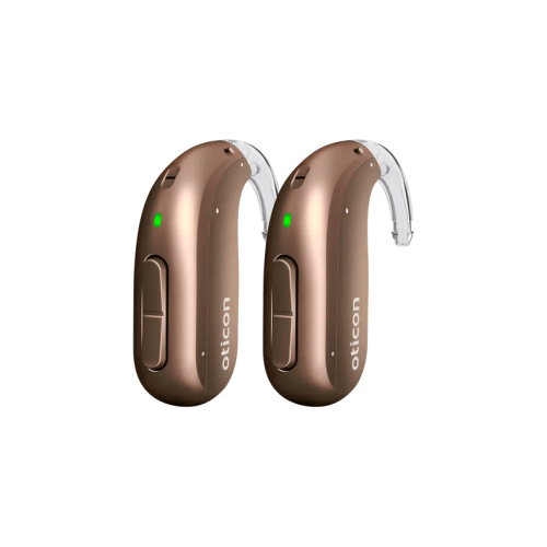 Oticon Intent miniBTE Chestnut Brown